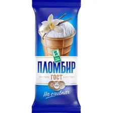 Мороженое Белая долина вафельный стаканчик на сливках 80 г