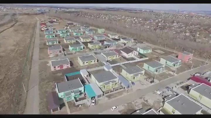 поселок Зелёная долина в Магнитогорске