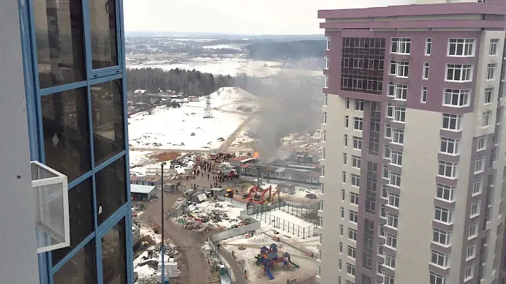 Солнечная Долина - Пожар в строительном городке