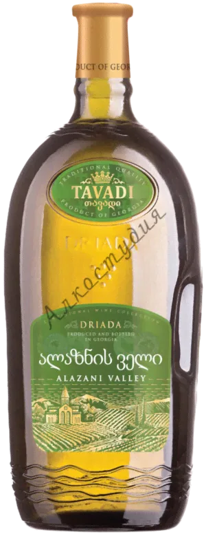 Вино "Tavadi" Алазанская долина белое полусладкое-0